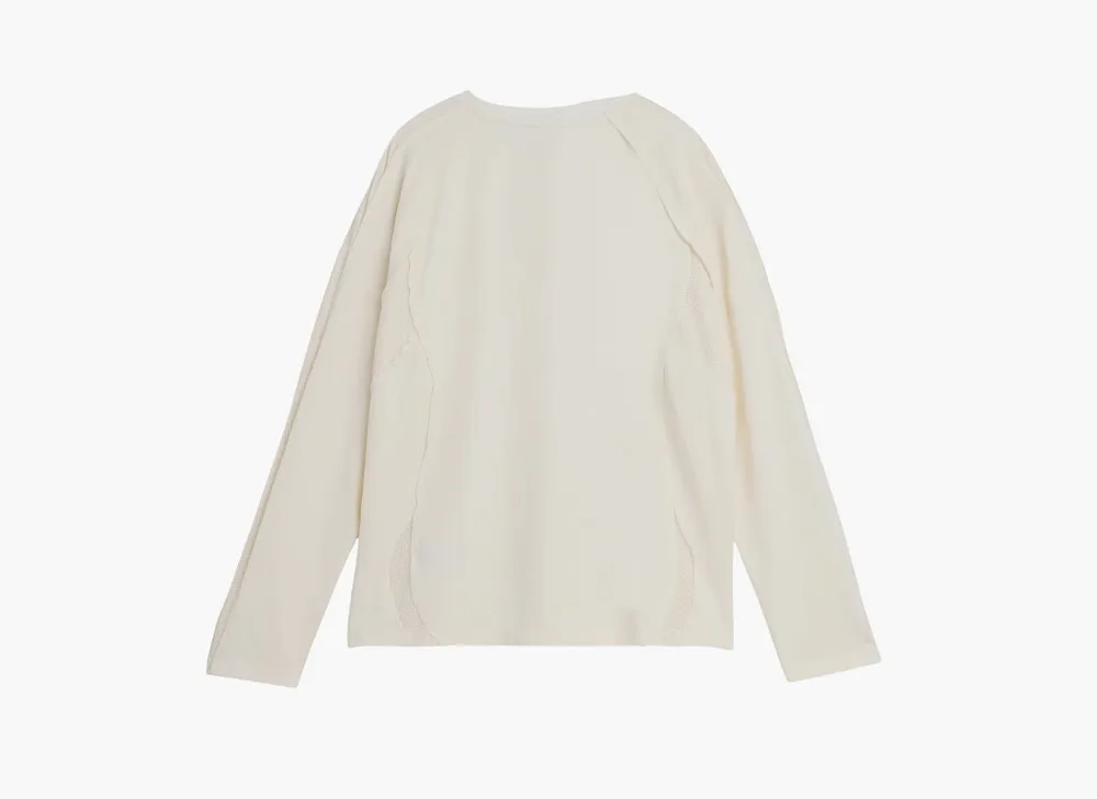 Adidas Originals x Thug Club Teamgeist T-Shirt Long Sleeve Cream White