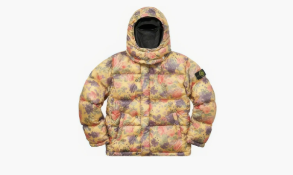 Supreme Stone Island Lamy Cover Stampato Puffy Jacket Copper 