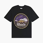 RHUDE Saint Malo Tee Vintage Black