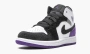 Air Jordan 1 Mid PS Purple Kids 
