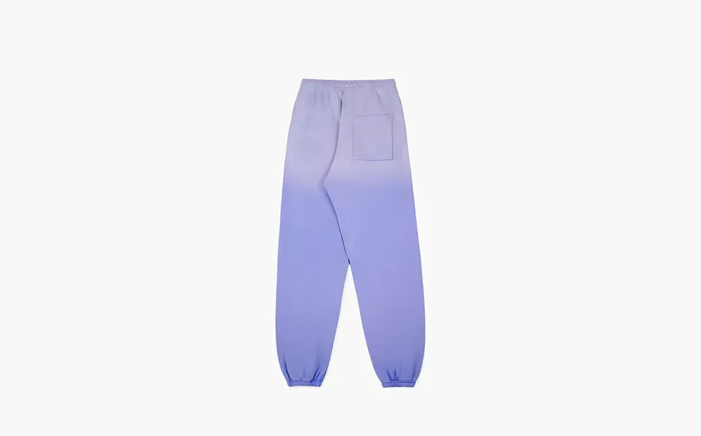 Sporty & Rich Faded Straight-leg Track Pants Purple