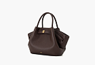 JW PEI Hana Mini Tote Bag Dark Brown