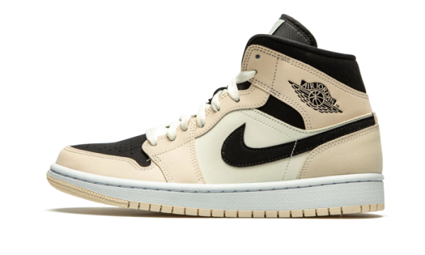 Air Jordan 1 Mid WMNS Barely Orange / Guava Ice 