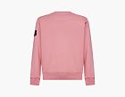 Stone Island Organic Cotton Crewneck Sweatshirt Oleander
