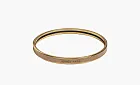 Hermès enamel bracelet Gold