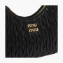 Miu Miu Shoulder bag in matlasse "Black" 