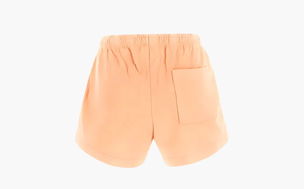 Sporty & Rich Cursive Logo Disco Short SS23 Orange