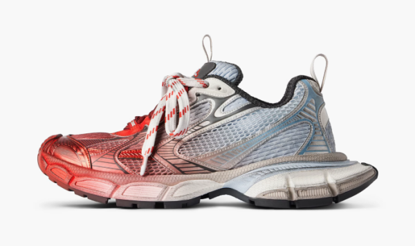 Balenciaga 3XL Toe Spray White/Blue/Grey/Red 