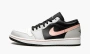Air Jordan 1 Low Black Grey Pink 