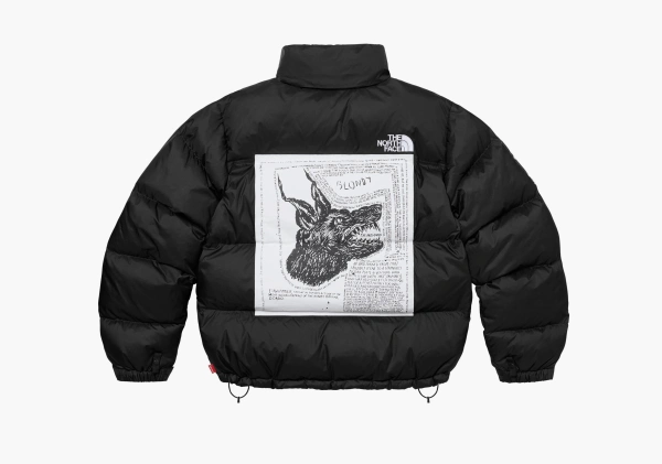 Supreme x The North Face Nuptse Jacket Black 