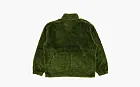 Supreme Shoulder Logo Fleece Jacket Green