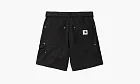 Sacai X Carhartt Shorts WIP Black