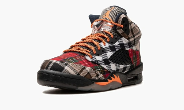 Air Jordan 5 GS Plaid 