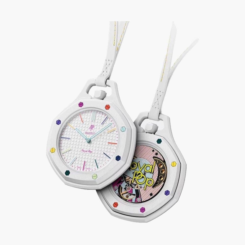 Swatch x Audemars Piguet Royal Pop HUIT BLANC