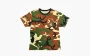 Chrome Hearts Camo Matty Boy Caution Tee Multicolor 