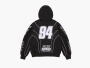 Supreme x Fox Racing Zip Up Hooded Sweatshirt Black 