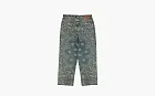 Supreme Bandana Jacquard Baggy Jean Blue