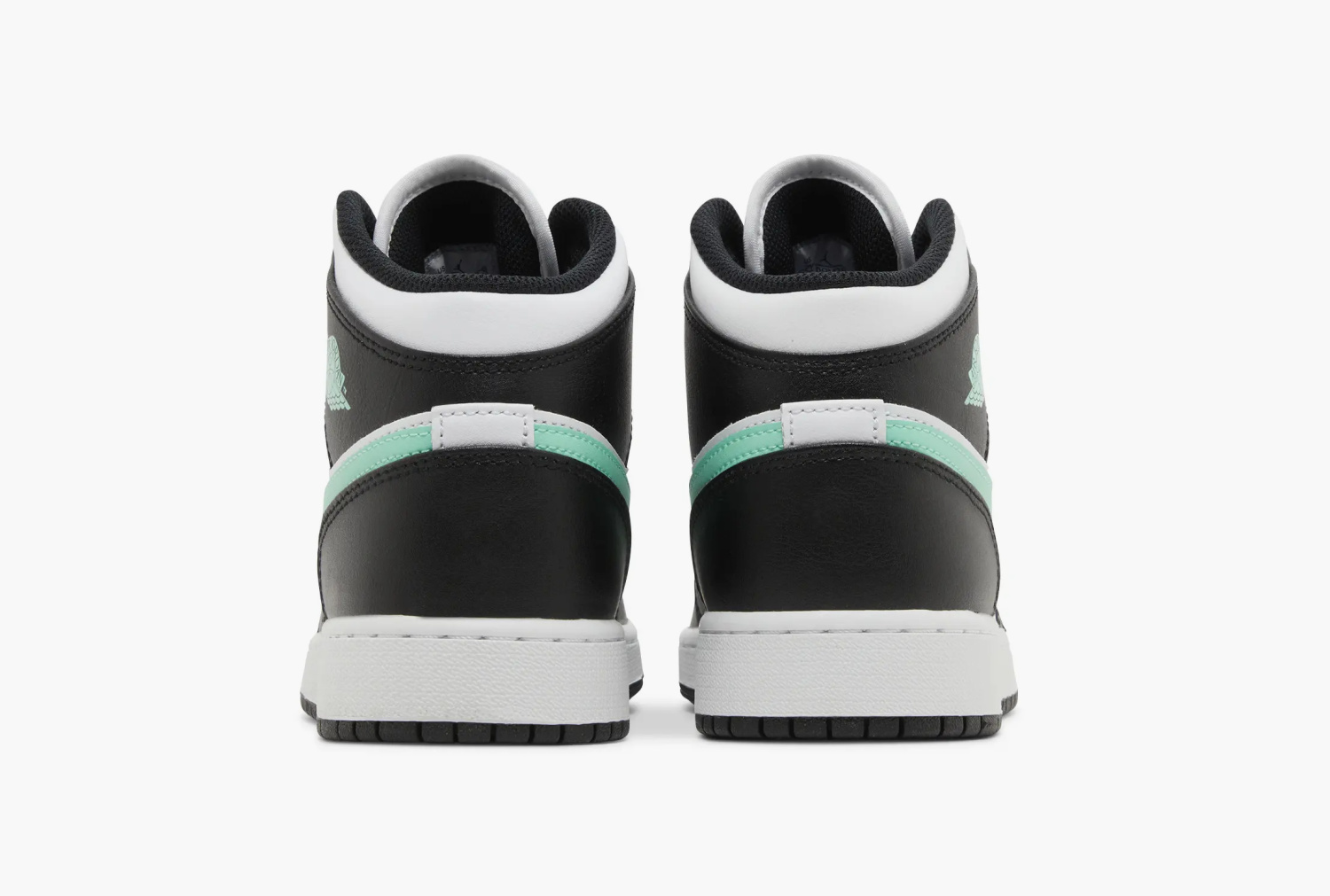 Air Jordan 1 Mid GS Green Glow 