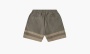 RHUDE Embroidered Canvas Logo Shorts "Olive Tan" 