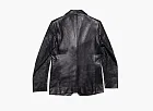 Enfants Riches Déprimés Perfect Junkie Leather Blazer Black