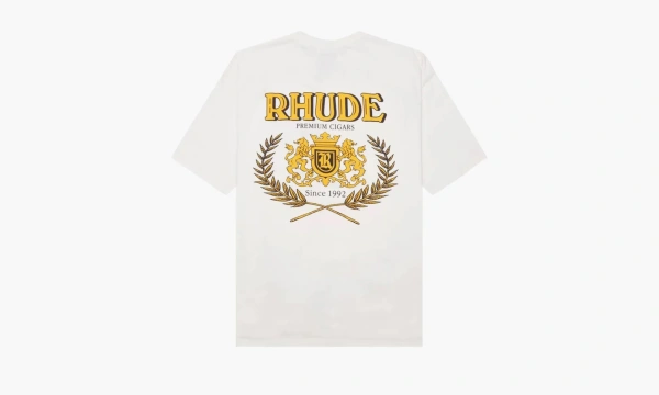 RHUDE Cresta Cigar Tee Vintage White 