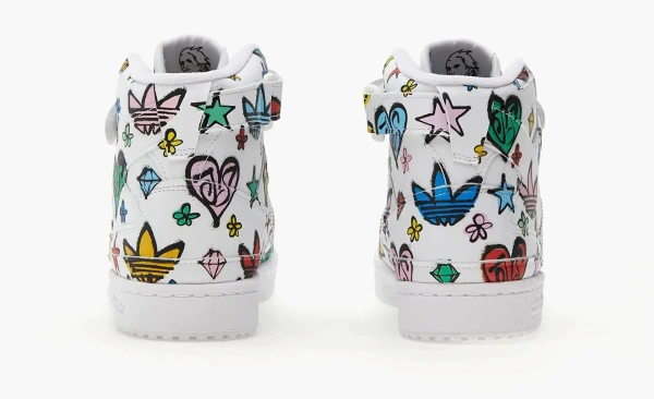 Adidas Forum 84 High x Jeremy Scott Monogram 