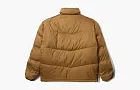 Carhartt WIP Cullen Reversible Puffer Jacket Brown Logo