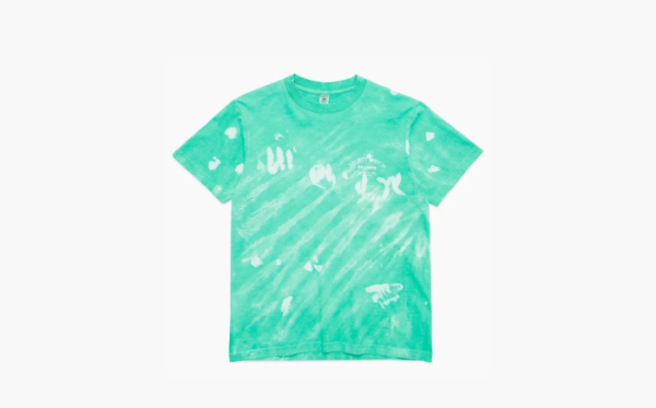 Sporty & Rich Wellness Studio Tie Dye T Shirt Green 