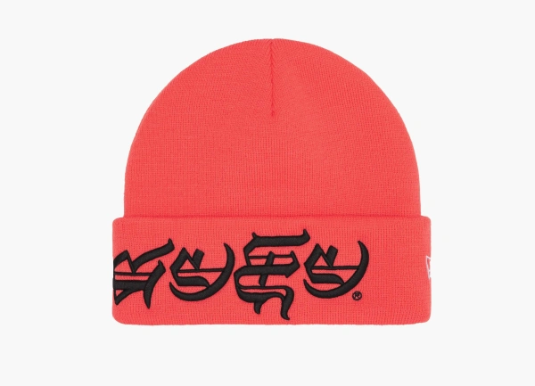 Supreme New Era Blackletter Beanie Watermelon 