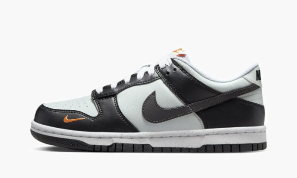 Nike Dunk Low Next Nature GS Black Bright Mandarin 