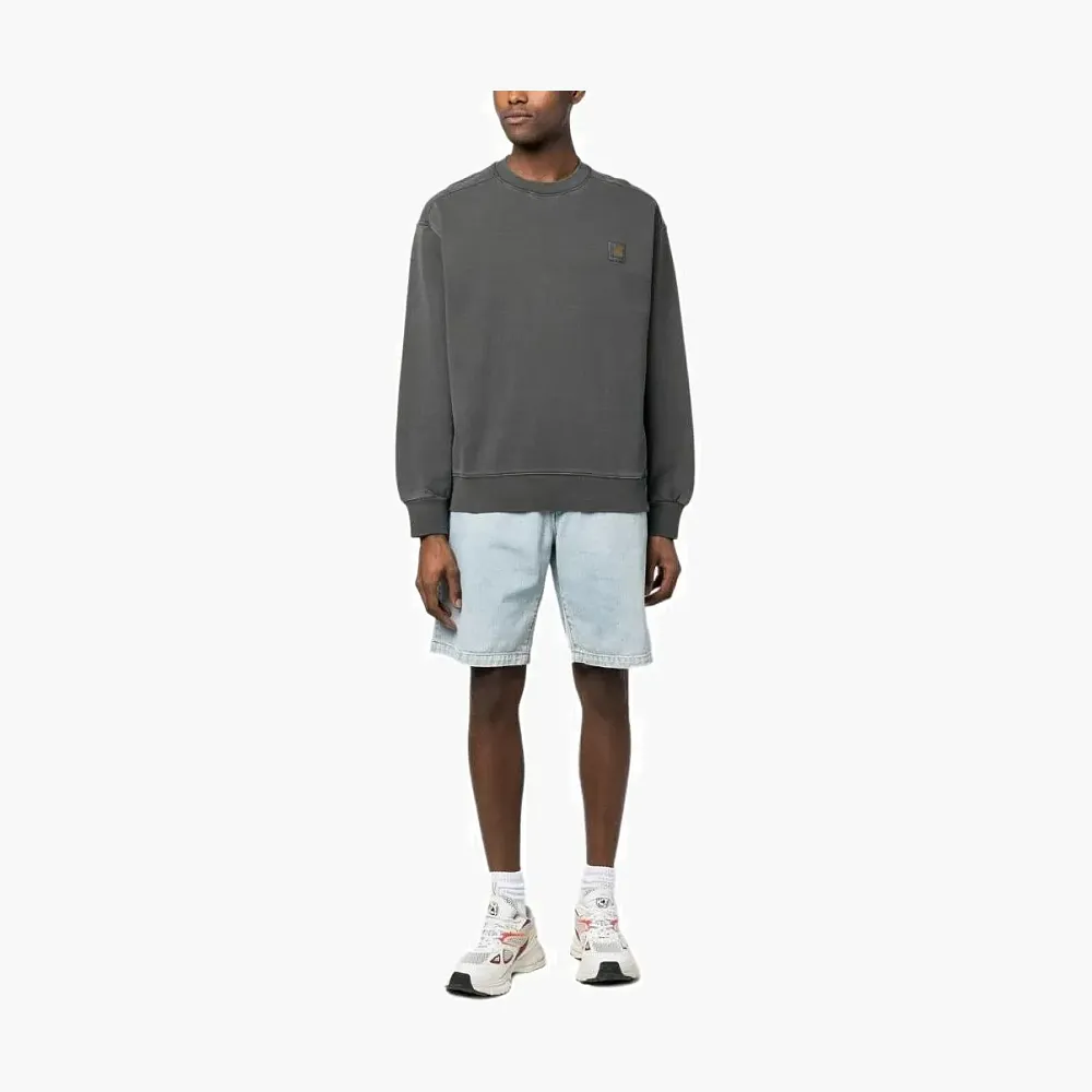 Carhartt WIP Nelson Washed Sweatshirt Grey