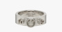 Maison Margiela Silver Numerical Logo Ring 