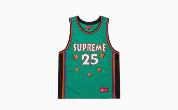 Supreme SS25 Basketball Jerseys Green 