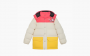 Gucci x The North Face Down Jacket "Ivory/Dark Pink/Yellow" 