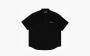 Supreme Rhinestone Pin Up Short-Sleeve Work Shirt "Black" 