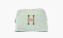  Hermès Bolide Pouch MM Crazy H "Cloud White & Mint Green" 