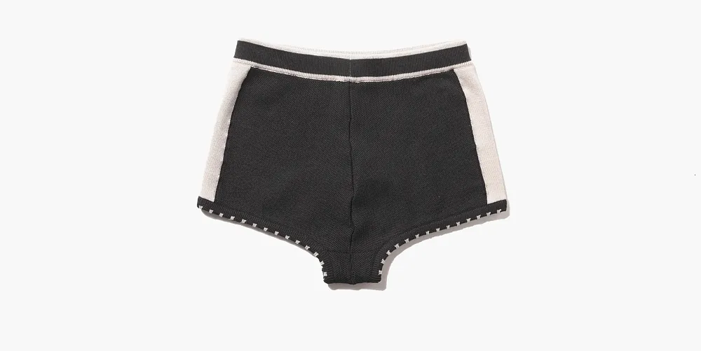 Enfants Riches Déprimés Knit Shorts Black/Ivory