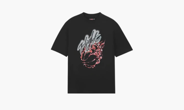 Travis Scott Cactus Jack X Air Jordan Tee Black 