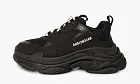 Balenciaga Triple S Black White Laces