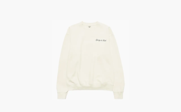 Sporty & Rich Syracuse Crewneck SS24 Beige 