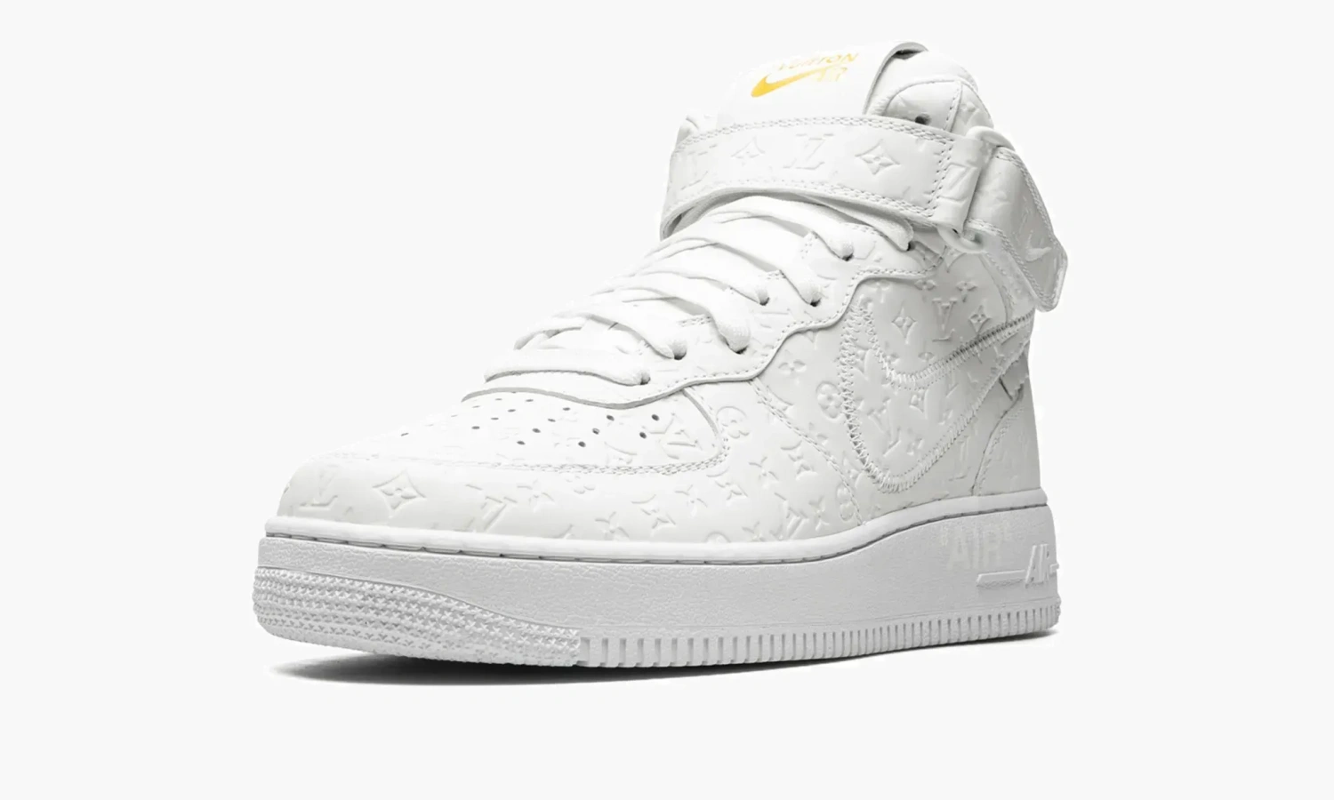 Louis Vuitton Air Force 1 Mid Virgil Abloh - White/White 