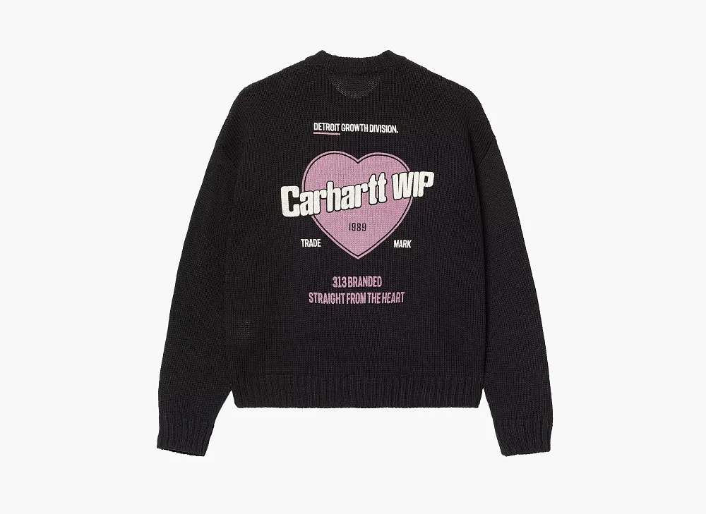 Carhartt WIP Growth Sweater Black