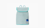  Hermès Thailand Les Cabanes backpack "Blue & Mint Green" 