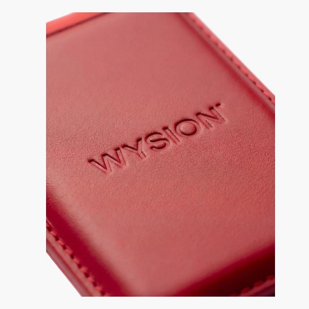 WYSION MAGSAFE WALLET RED