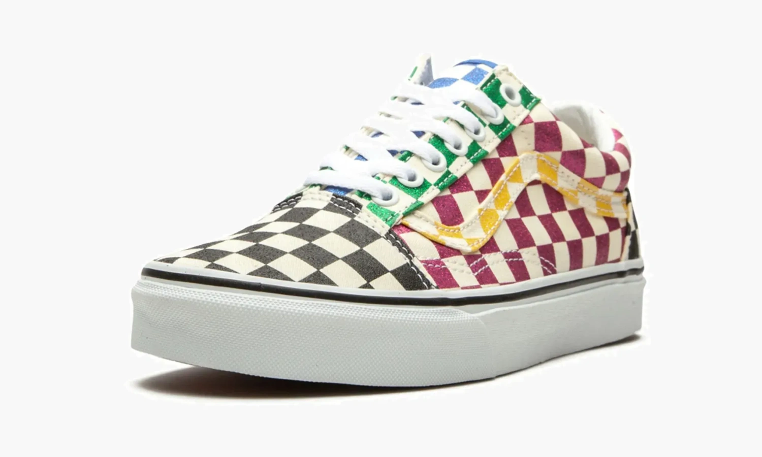 Vans Old Skool Glitter Check 