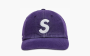 Supreme Cordura Denim S Logo 6-Panel "Purple" 