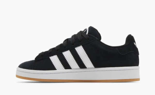 Adidas Campus 00s J "Black White Gum" 
