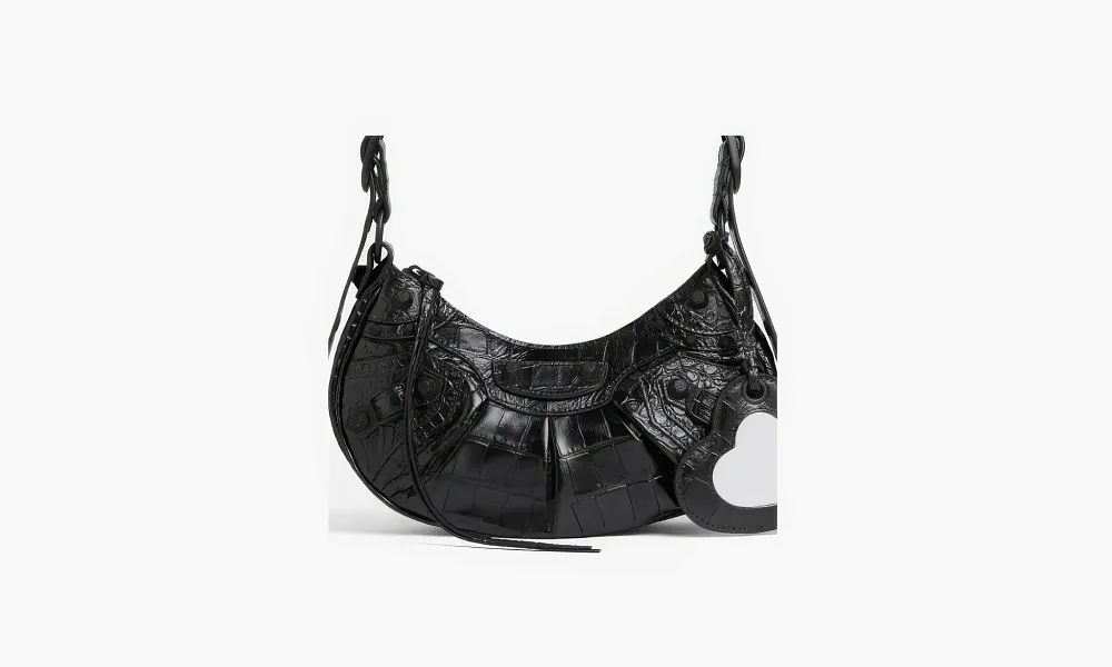 Balenciaga Le Cagole Shoulder Bag Black