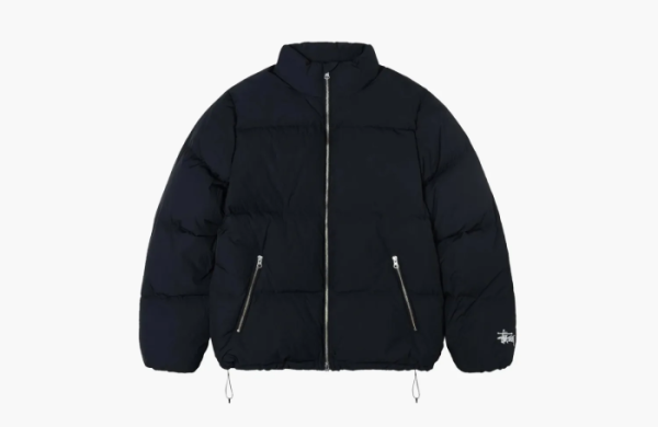 Stussy Down Puffer Nylon Black 