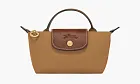 Longchamp Le Pliage Original Pouch With Handle Fawn